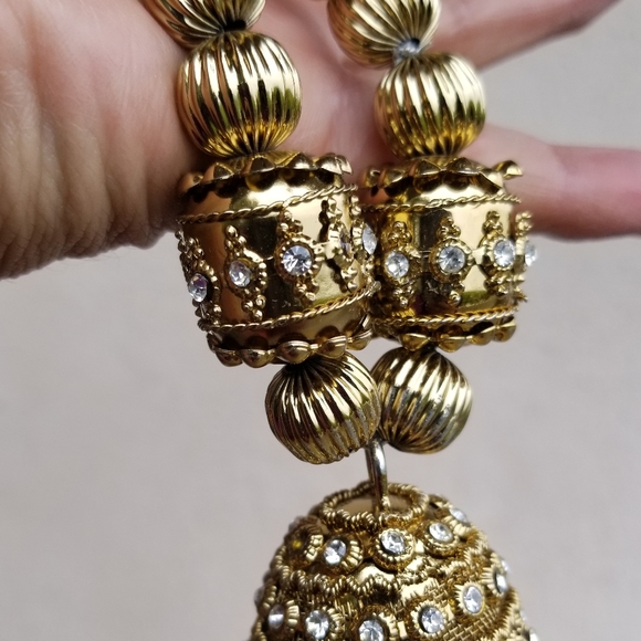 One of a kind elegant cocktail date tassel crystal bag - Picture 4 of 16